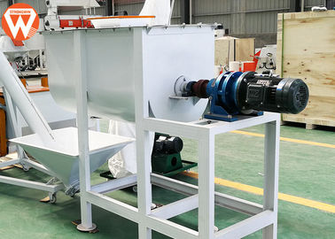 Máquina do misturador da alimentação do aço carbono 500 Kg/Batch 7,5 quilowatts do ≤ de mistura 7% da uniformidade