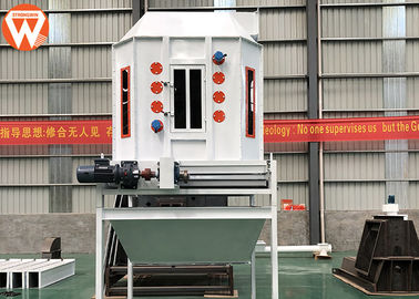1.5 KW 10-15 T/H Feed Pellet Cooling Machine For Granule Materials 0.002MPa