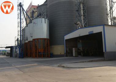 O silo de 500-2500 toneladas do armazenamento do milho/aves domésticas de grande resistência alimenta o silo do equipamento